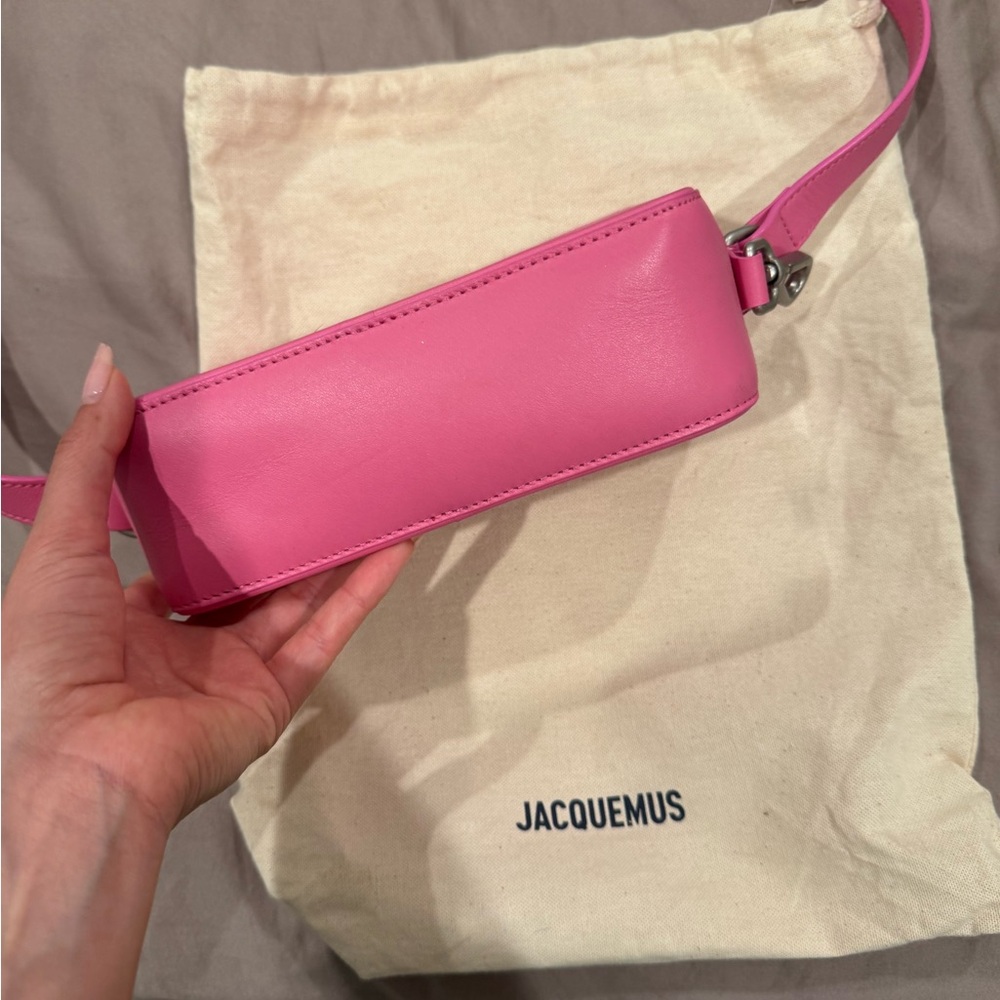 Jacquemus Pink 'Le Baneto' Bag Pink Crossbody Bag - Picture 7 of 7